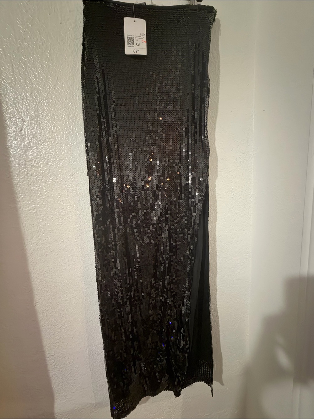 Black Sequin Maxi Skirt - Forever 21